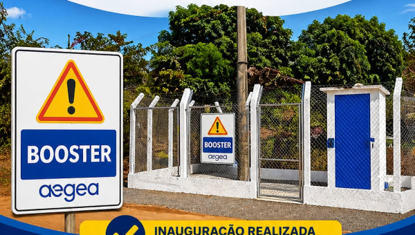 Inauguração de sistema Booster fortalece o abastecimento de água em Buritis